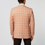 Plaid Classic Fit Blazer // Raddish (US: 50R)