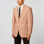 Plaid Classic Fit Blazer // Raddish (US: 40R)