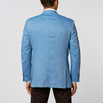 Herringbone Blazer // Blue + Navy (US: 34R)