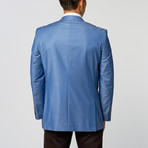 Slim Fit Blazer // Medium Blue (46R)