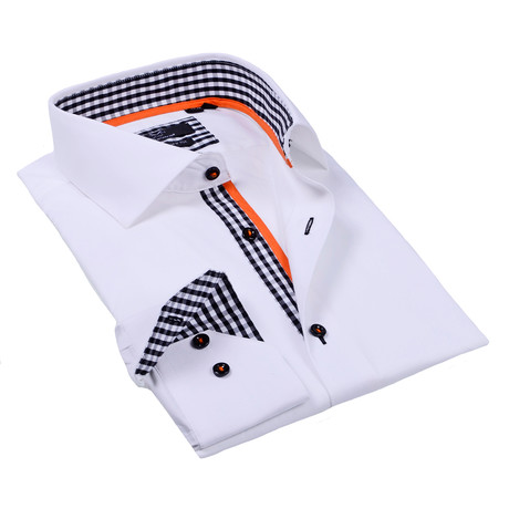 Button-Up Shirt // White (M)