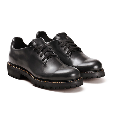 4-Eye Leather Oxford // Black (Euro: 40)