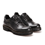 4-Eye Leather Oxford // Black (Euro: 42)