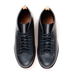 Leather Mid-Top Hiking Boot // Marine (Euro: 45)