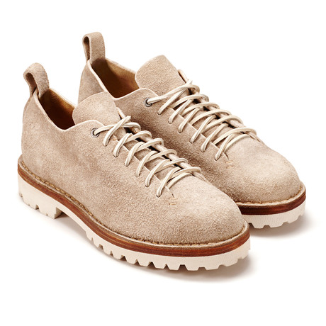 Suede Low-Top Hiking Boot // Stone (Euro: 40)