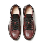 Leather Sneaker // Oxblood (Euro: 46)