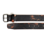 Leather Belt // Black (90 cm)