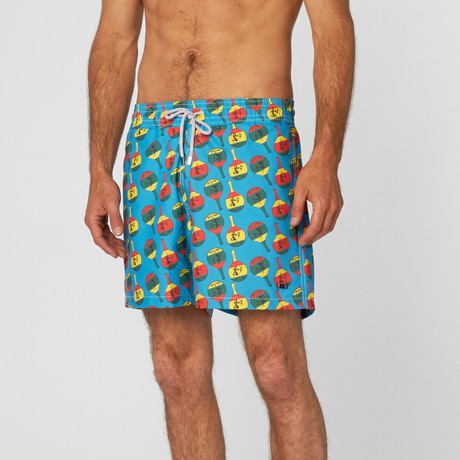 Paddles Swim Trunk // Blue (S)