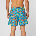 Paddles Swim Trunk // Blue (XL)