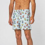 Maraca Man Swim Trunk // Light Blue (2XL)