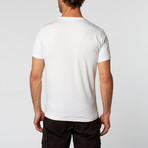 Pima Cotton V-Neck // White (XL)