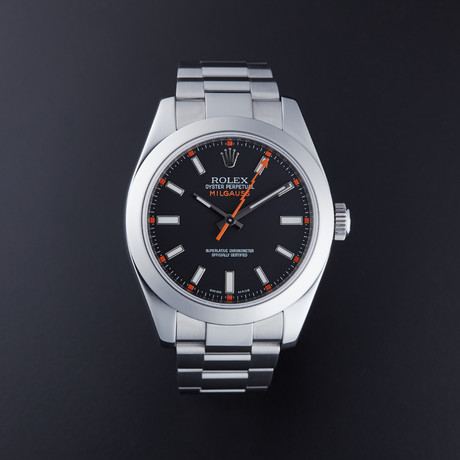 Rolex Milgauss Mechanical // 116400 // 1501823 // Pre-Owned