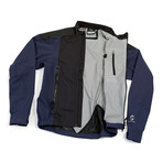 Metro Jacket // Navy Blue + Black (XL)