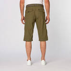 Belted Utility Short // Olive (38)