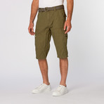 Belted Utility Short // Olive (38)