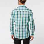 Button-Down Shirt // Sky Blue Plaid (L)