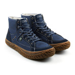 Fearless Il High-Top Canvas Sneaker // Dark Navy (US: 11)