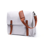 Woolright Messenger Bag // Grey