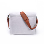 Woolright Messenger Bag // Grey