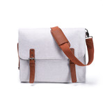 Woolright Messenger Bag // Grey