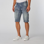 Denim Utility Shorts // Blue (31)