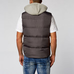 Projek Raw // Puffer Vest // Grey (S)