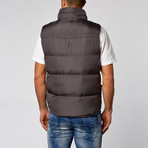 Projek Raw // Puffer Vest // Grey (XL)