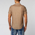 Short-Sleeve Shirt // Mix Greige (S)