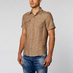 Short-Sleeve Shirt // Mix Greige (S)