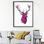 Duchess The Stag (24"W x 30"H x 1.5"D)