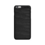 Wood Skarp Pattern Hard Case // iPhone 6 + 6S // Black