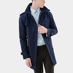 Trench Coat // Navy (M)