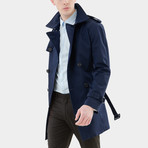 Trench Coat // Navy (M)