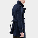 Trench Coat // Navy (XS)