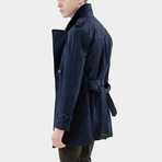 Trench Coat // Navy (XL)