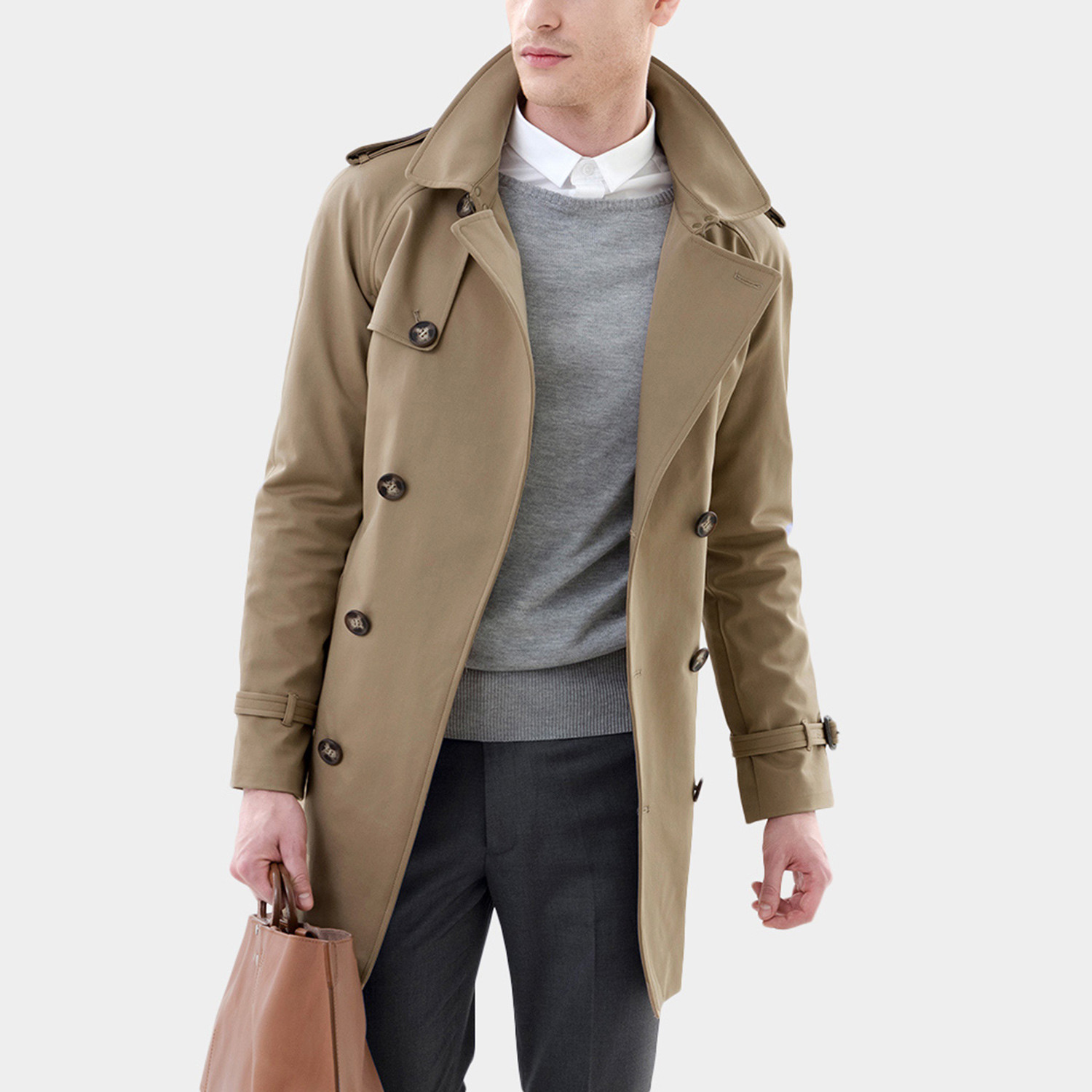 Trench Coat // Beige (XS) - Basique - Touch of Modern