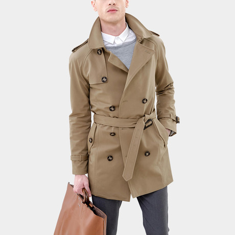 Trench Coat // Beige (XS)