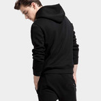 Basique // Hoodie // Black (L)