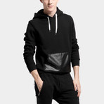 Basique // Hoodie // Black (XS)