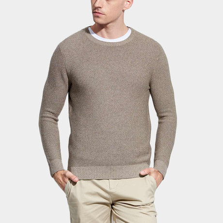 Dress Sweater // Brown (XS)