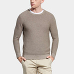 Dress Sweater // Brown (M)