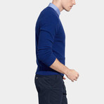 Ribbed Sweater // Royal Blue (S)