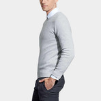 Ribbed Sweater // Grey (S)