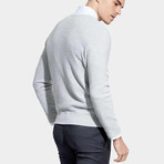 Ribbed Sweater // Grey (M)