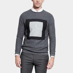 Boxed In Sweater // Grey (L)