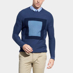 Boxed In Sweater // Blue (M)