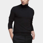 Turtle Neck Sweater // Black (XS)