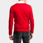 Classic Cardigan // Red (M)