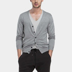 Classic Cardigan // Grey (L)