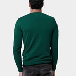 Classic Cardigan // Deep Green (XL)